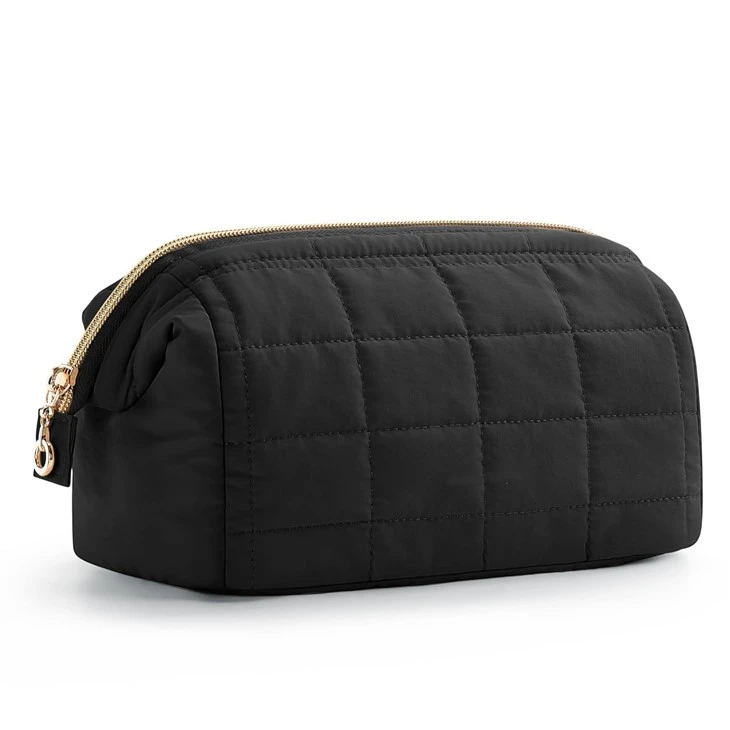 Quilted Travel Cosmetic Bag high quality